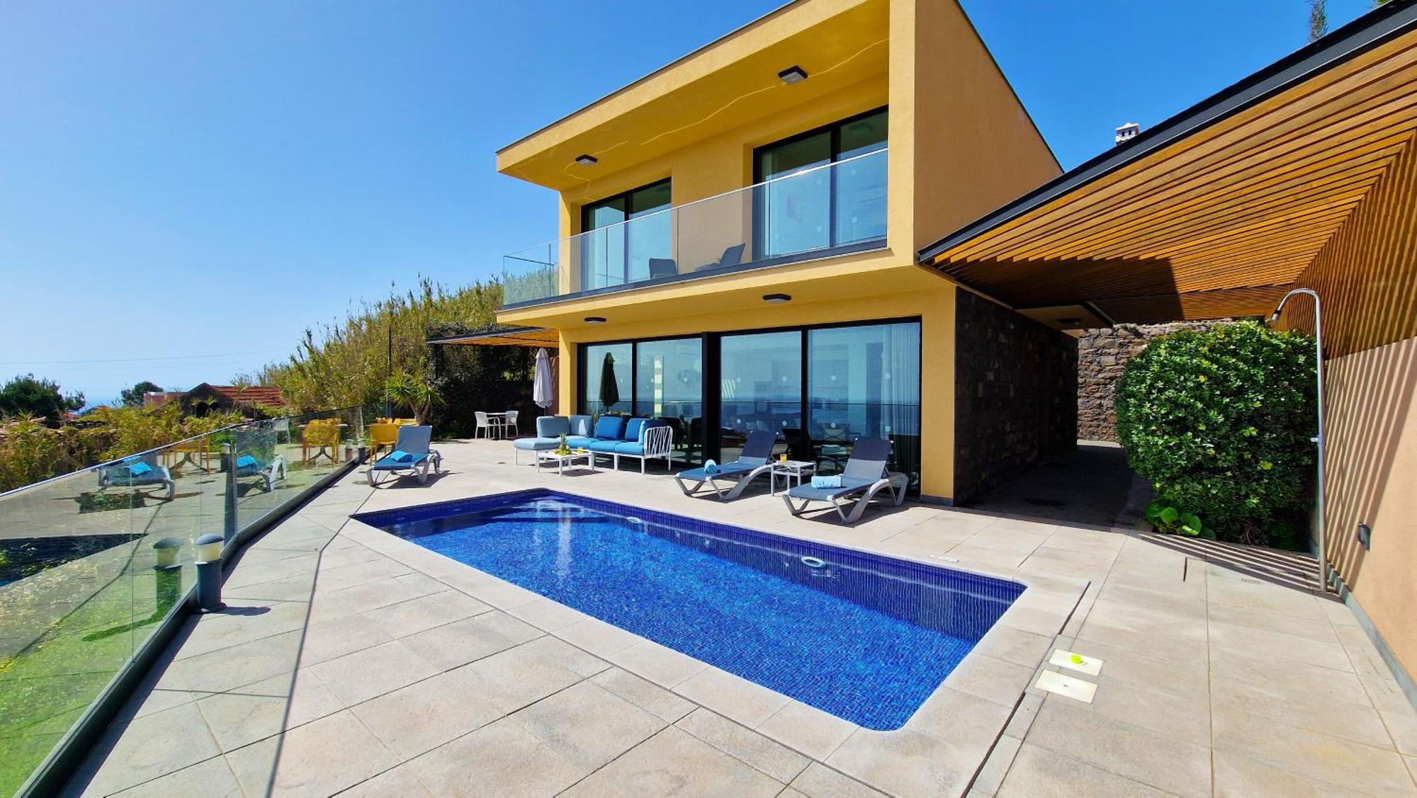 Eden Sun - A Modern Luxury Villa With A Panoramic View Prazeres Zewnętrze zdjęcie