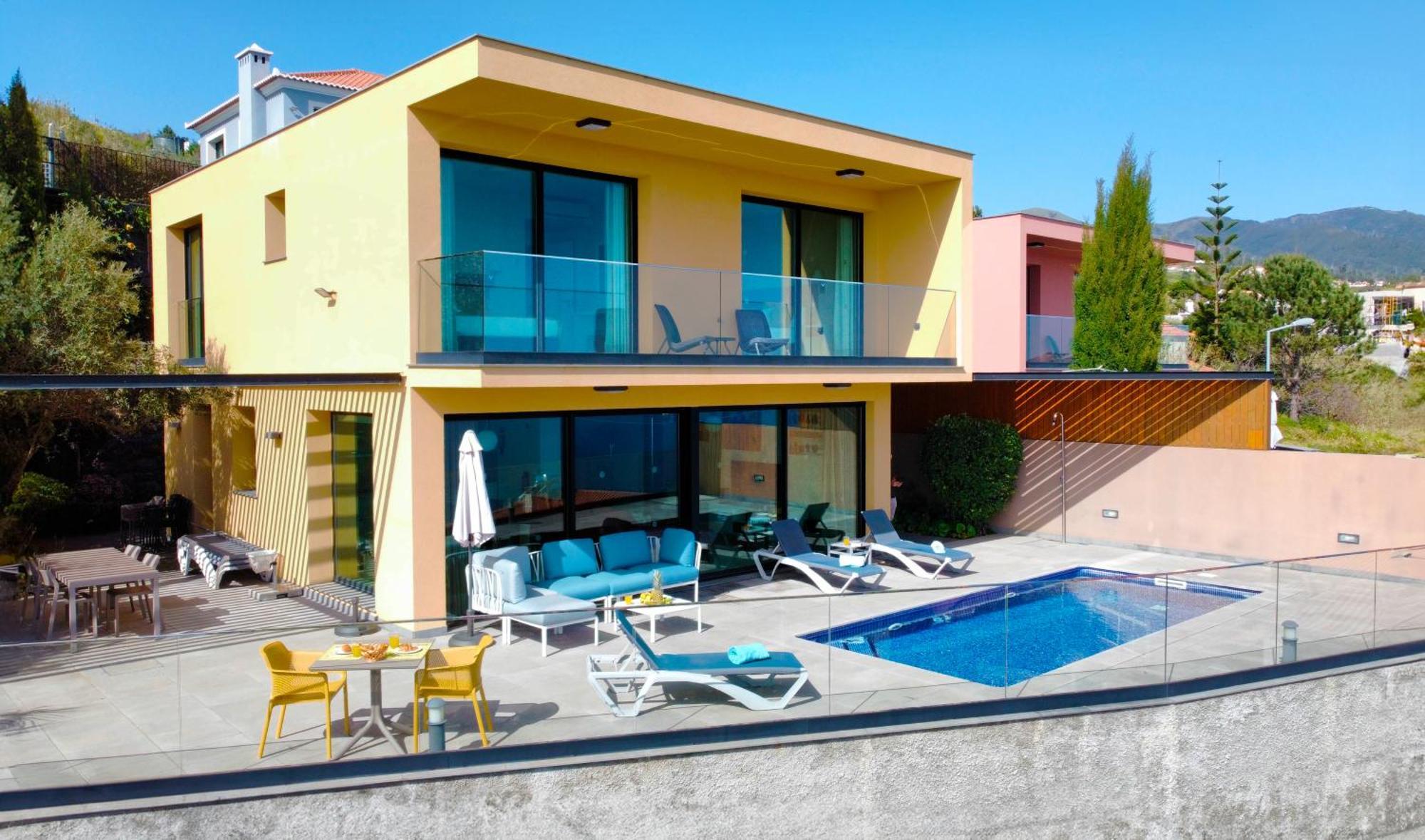 Eden Sun - A Modern Luxury Villa With A Panoramic View Prazeres Zewnętrze zdjęcie