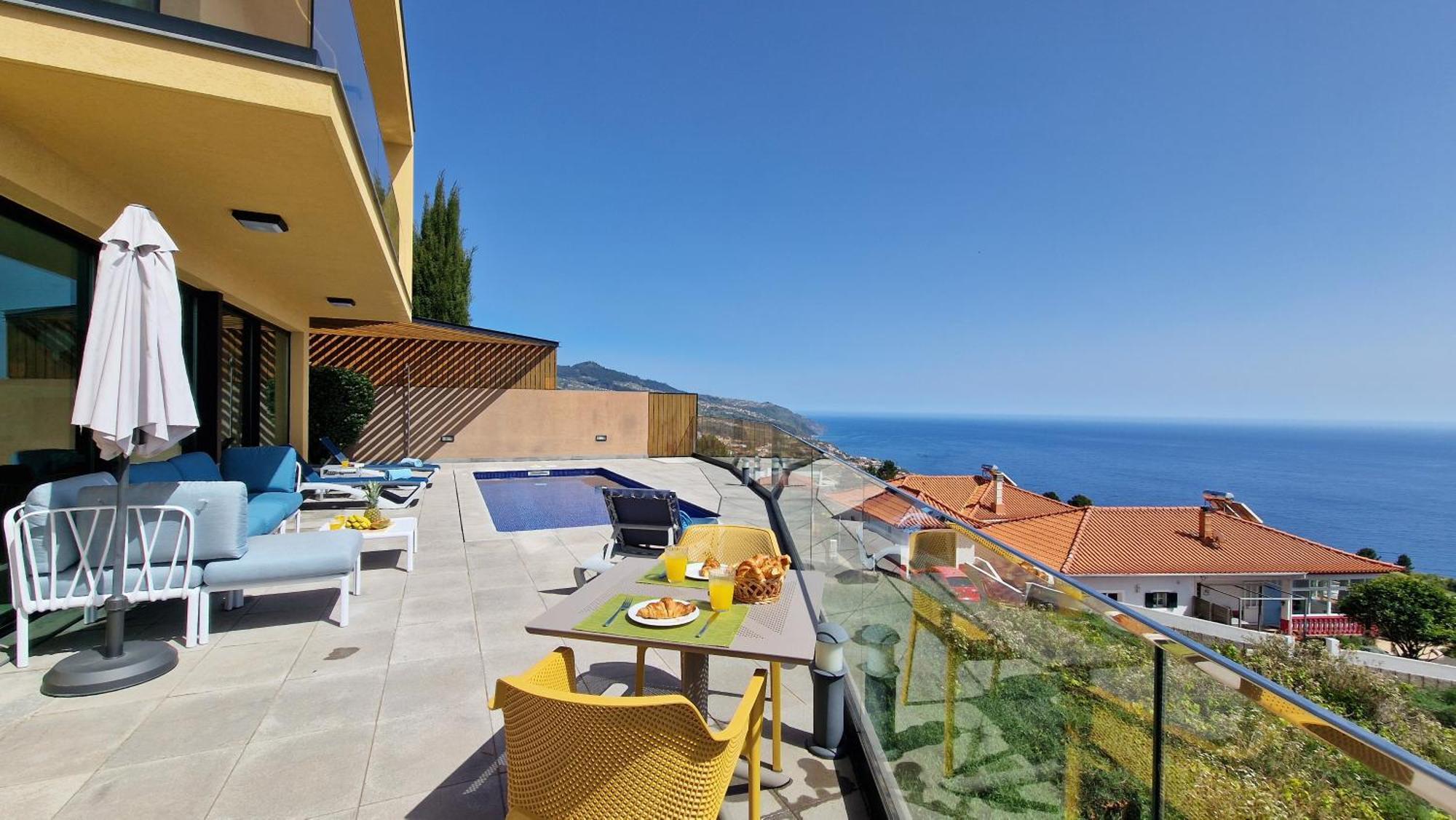 Eden Sun - A Modern Luxury Villa With A Panoramic View Prazeres Zewnętrze zdjęcie